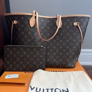 SOLD Authentic Louis Vuitton Neverfull GM with Pouch